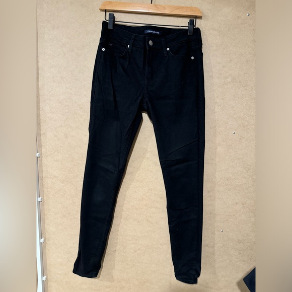 Calvin Klein Skinny fit Jeans Black - Picture 2 of 4